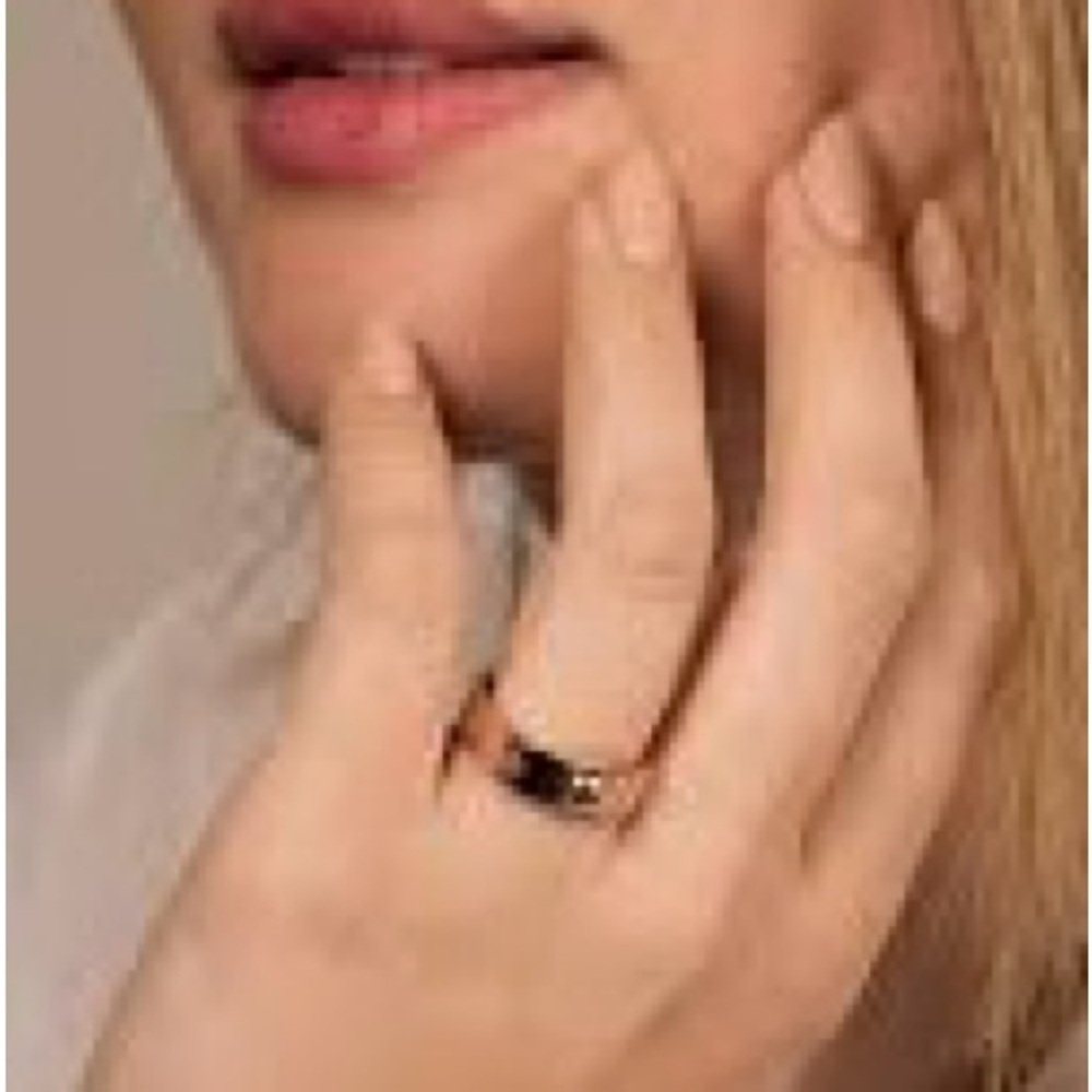 Louis Vuitton Rose  Gold Nanogram Ring Sz 6.5 - Picture 7 of 10